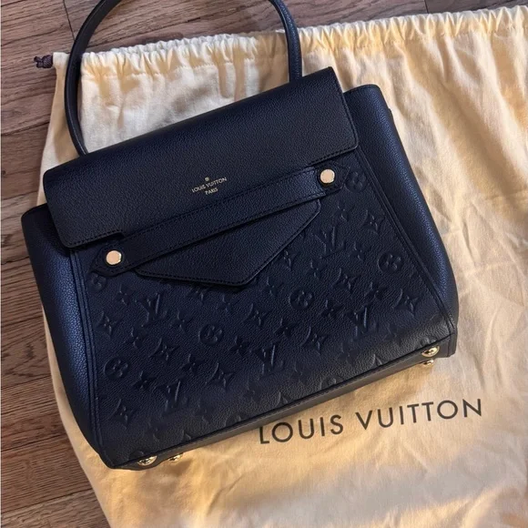 Louis Vuitton Black Leather Handbag - Picture 3 of 10